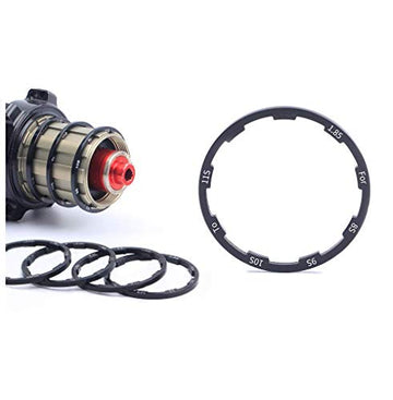 Juscycling Spacer Washer for Flywheel Cassette MTB Road Bike Bicycle Hub 7/8/9/10/11S, Various Size Options of 1/1.5/2/1.85//2.18/2.35mm (1 PCS of 1.85mm)
